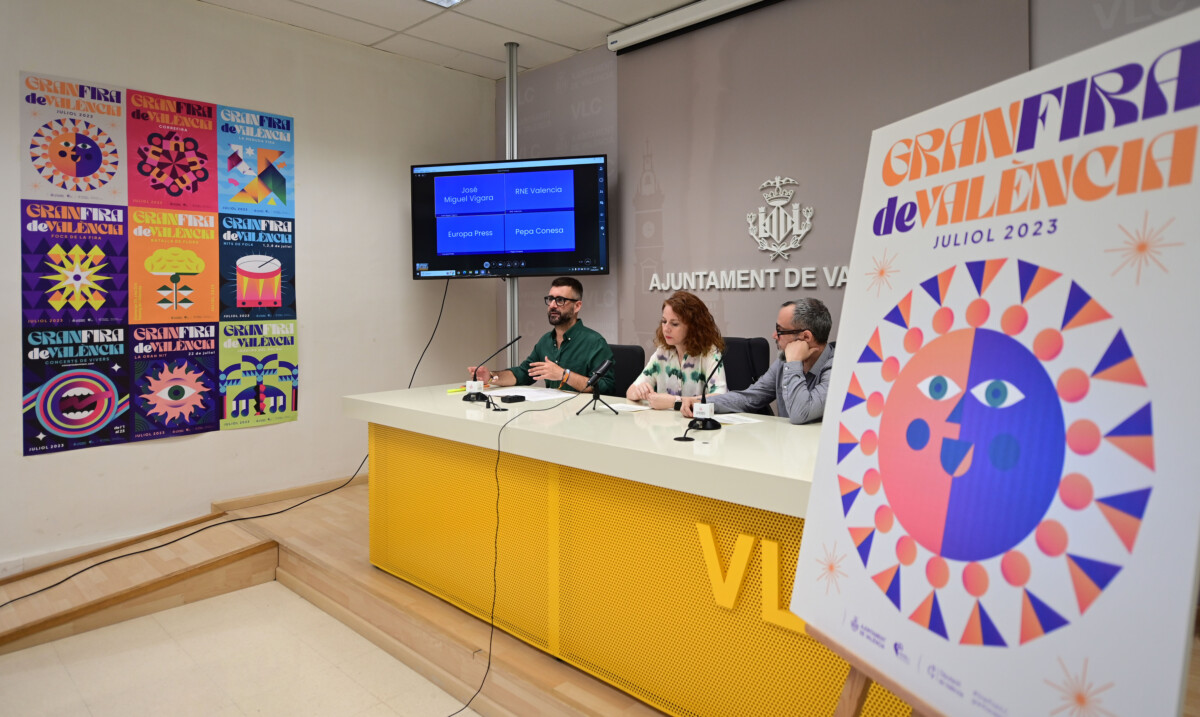 Presentación de la imagen gráfica de la Gran Fira de Valencia 2023